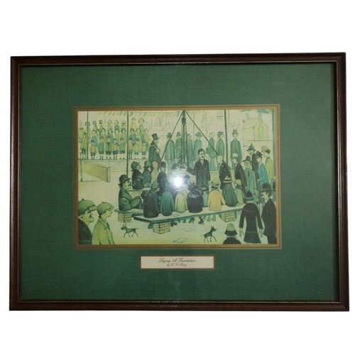 Lowry art print laying a - print,