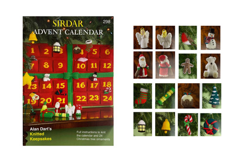 Sirdar advent calendar toys - sirdar, &
