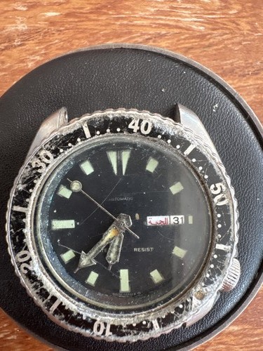 Vintage seiko 6309 729a black - seiko,