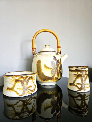 Vintage studio pottery - vintage, 3pc