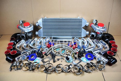 Diy twin turbo kit - kit, chrome