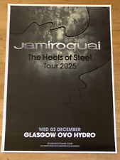 JAMIROQUAI Concert poster -Glasgow dec.2025 music band show tour Gig memorabilia