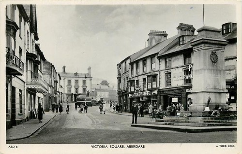 Aberdare wales victoria - wales, square