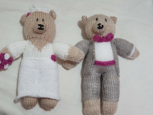 Knitted wedding toys - toys,