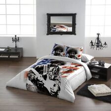 WOOD STOCK-LOVE POWER - UK Double Duvet Set / Twin US / 60's Music Festival