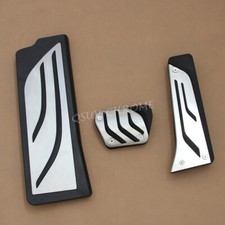 LHD AT Car Footrest & Brake & Gas Pedal Cover Kit For BMW 3-Series G20/G21