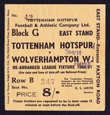 TOTTENHAM HOTSPUR v WOLVES