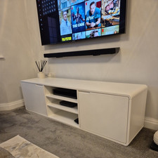 Dwell TV Unit White 