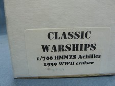 HMNZ Achilles.  BNIB Waterline