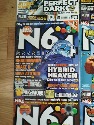 N64 magazine issue - magazine,