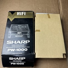 Sharp PW-1000 Stereo Power