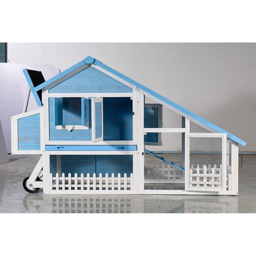 Wooden rabbit hutch - wooden,
