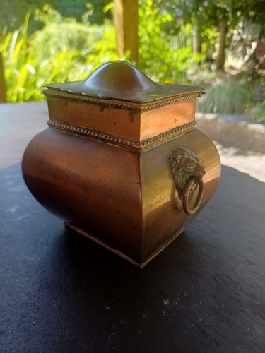 Antique silver plate copper - silver,