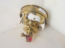 Edwardian Brass Gas Light
