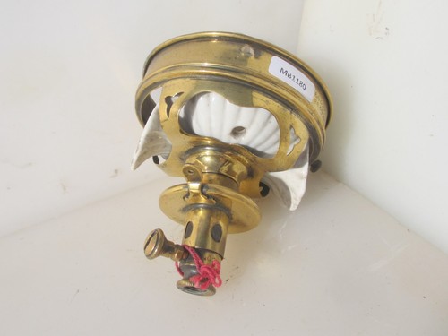 Edwardian brass gas - edwardian,