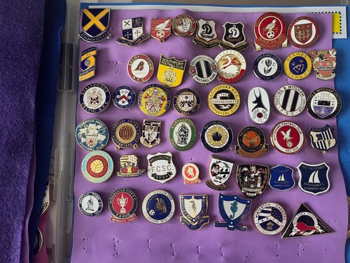 Non league lapel badges - lapel,