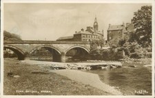Annan town bridge valenitne real photo B 4516
