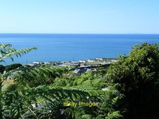 Photo 12x8 Wern Caravan Site Nefyn Looking down on the site from the Wales c2021