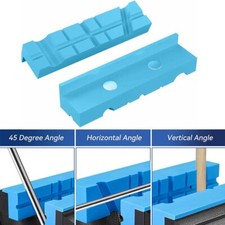 Pair blue Soft Vise Jaws