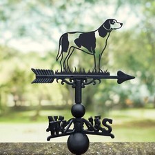 Trail Hound Iron Weathervane