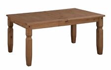 Corona Dining Table Small Extending Solid Mexican Pine by Mercers Furniture® 