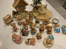 Pendelfin Stoneware Job Lot Collection. Hand Painted Stone craft.