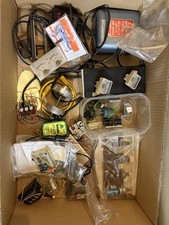 Joblot of Model railway electrical items untested motors transformer controls