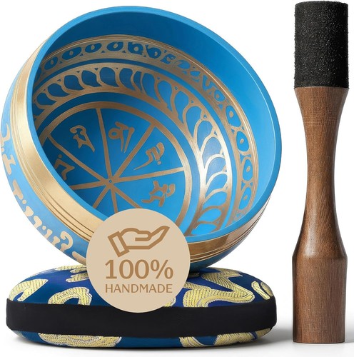 Tibetan singing bowl set - tibetan,
