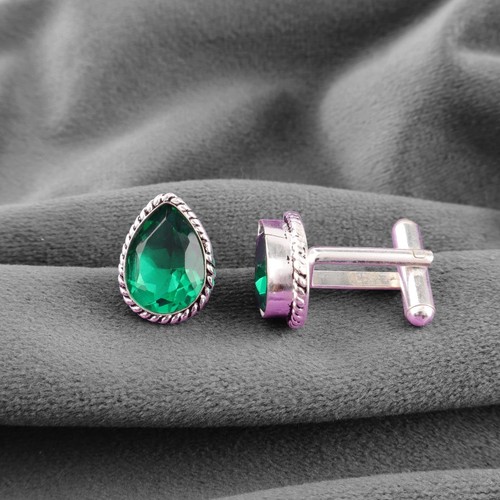 Lab green emerald stone - lab,