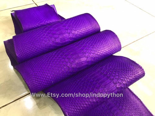 Genuine python leather exotic - genuine,