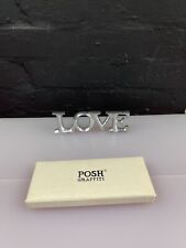 POSH GRAFFITI Silver LOVE