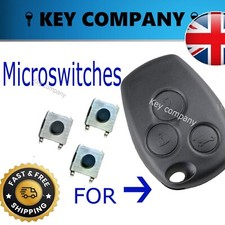 Renault Key Fob Switch Buttons