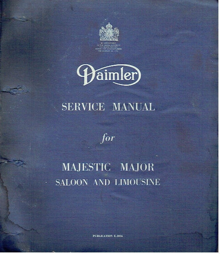 Daimler majestic major saloon - daimler,