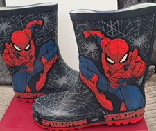 Spiderman bag + wellies kids