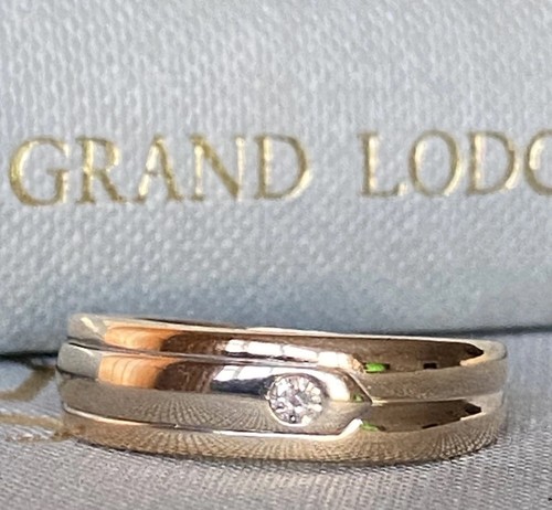 Gents 9ct gold diamond - gold, &