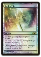 Staff of Nin #217 (Foil) (NM)