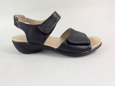 K Shoes Navy Leather Riptape