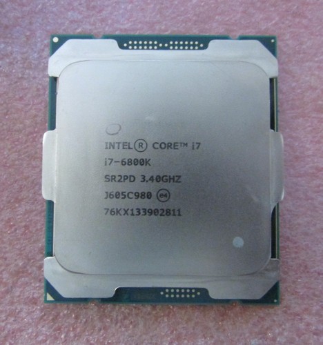 Intel core 6800k sr2pd - i7-6800k,