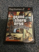Grand Theft Auto: San Andreas Sony PlayStation 2 Scratched But Tested