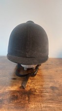 RIDING HAT BLACK VELVIT 53 6 3/4