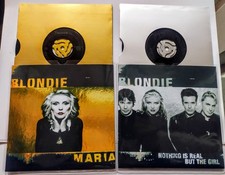 BLONDIE MARIA / NOTHING - UK  2 x 7" VINYL JUKEBOX 45  - FREE CUSTOM PIC SLEEVES