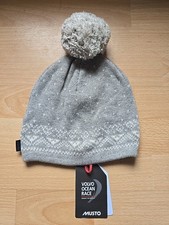 Musto Bobble Hat Grey New With