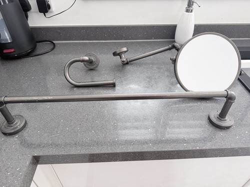 Next bathroom set - next, rail