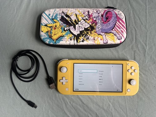 Nintendo switch lite - lite, yellow