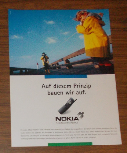 Rare advertising nokia - advertising, 8110