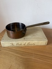 A Vintage Copper Sauce Pan Tin