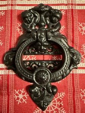 Antique Cherub Iron Door