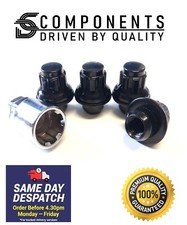 Black locking wheel - black,