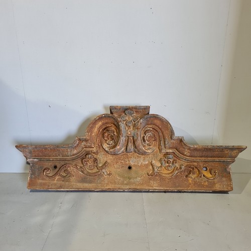 Cast iron decorative lintel - cast,