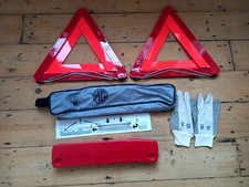 Classic Mini Cooper S Genuine Rover Mpi Folding Warning Triangles NOS Sport 500